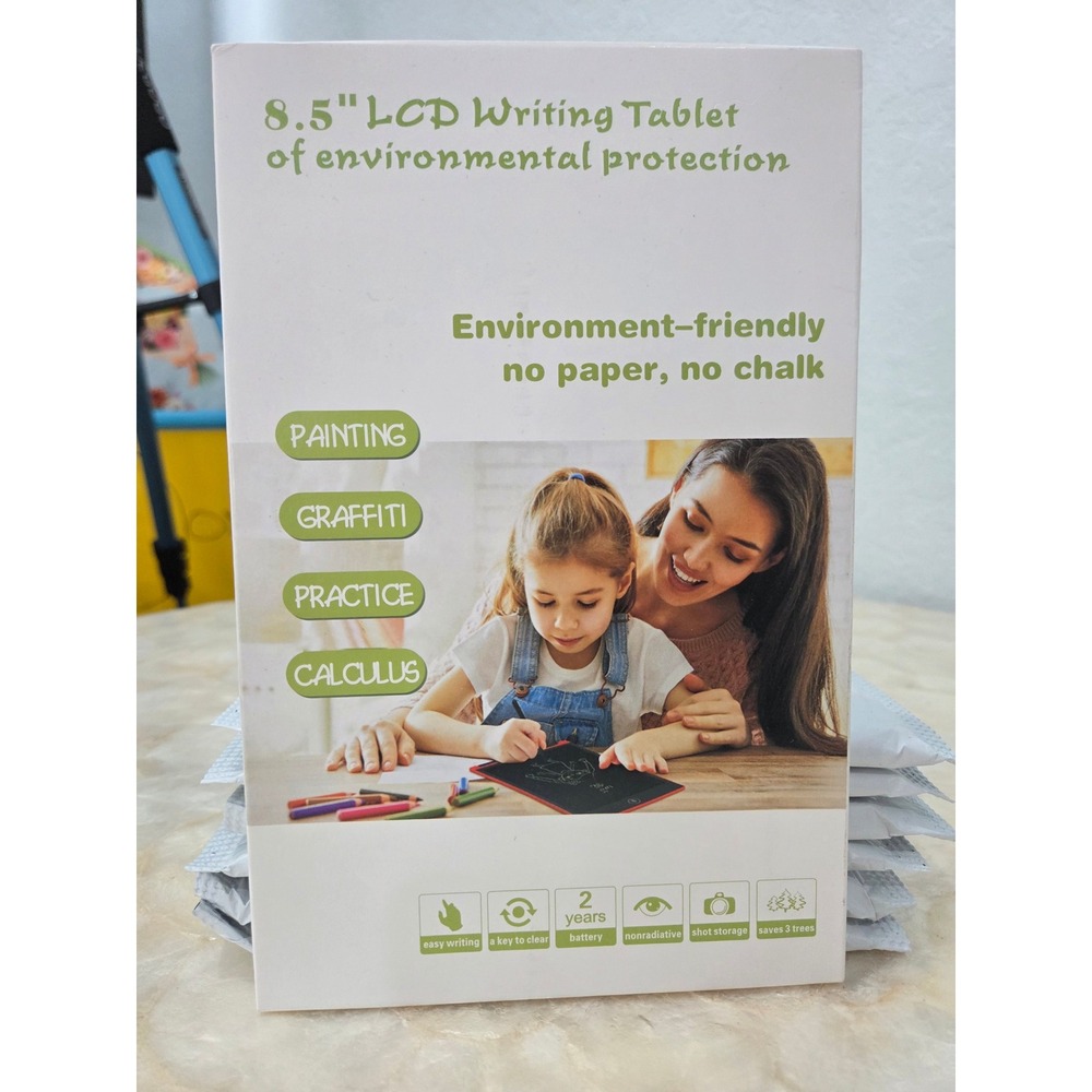 8.5 Inch LCD Writing Tablet Kids‎ Electronic Drawing Doodle Pad Paperless Black